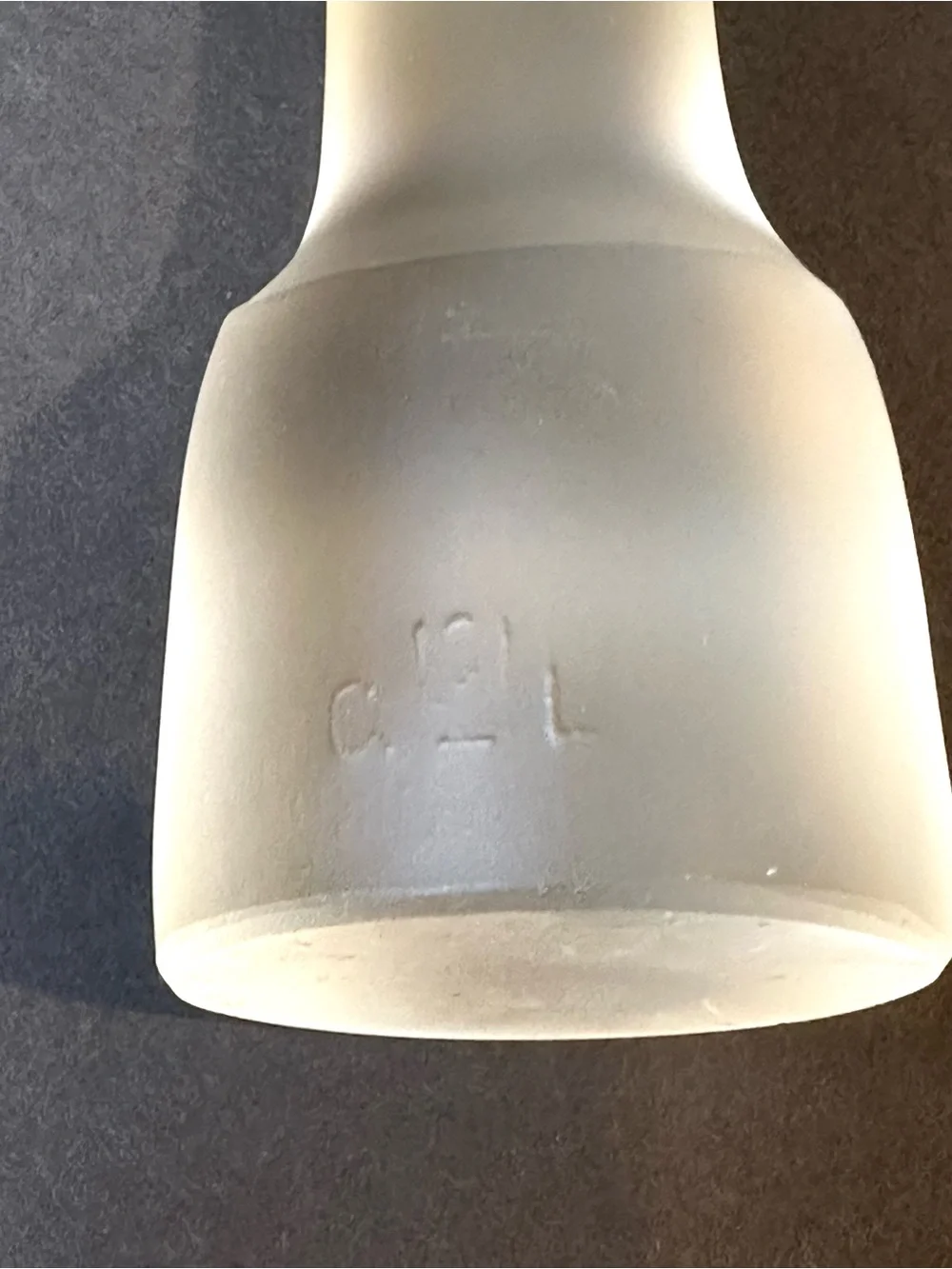 🌟HP🌟VTG Stef Uiterwaal Leerdam Art Deco Madonna & Child Frosted Glass Sculpture